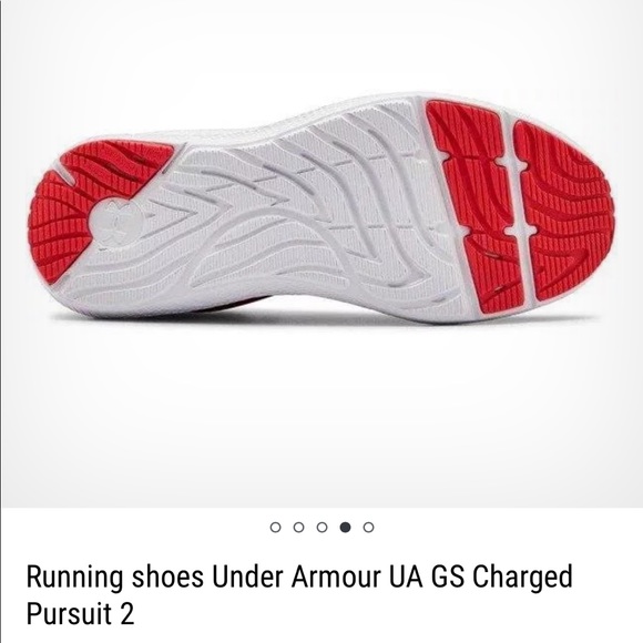 Under Armour Running shoes UA GS Charged Pursuit 2 Size 5Y - Picture 2 of 14